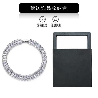 Design-oriented micro-embellished bracelet for men and women, light and luxurious, exclusive, high-end, exquisite, fashionable, trendy, versatile, and perfect for couples.