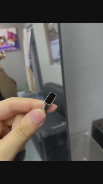 Titanium steel necklace TP, trendy design from South Korea, stylish ring for men, simple and unique ring, titanium steel accessories